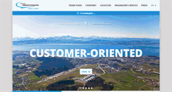 Desktop Screenshot of messe-friedrichshafen.com